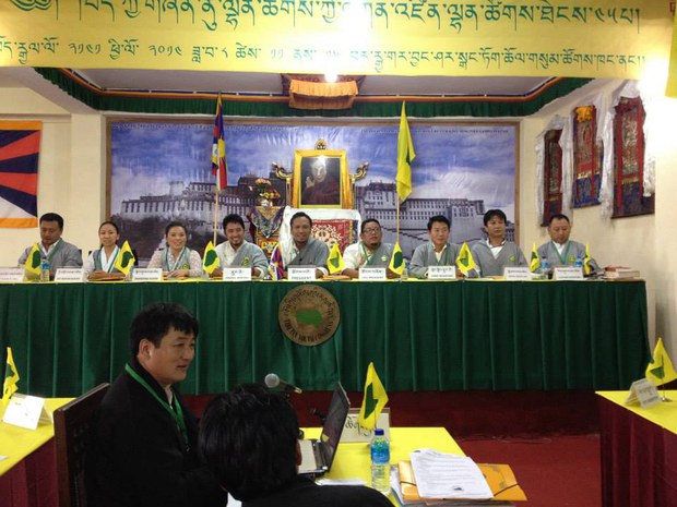 བོད་ཀྱི་གཞོན་ནུ་ལྷན་ཚོགས་ཀྱི་འགན་འཛིན་ལྷན་ཚོགས་ཐེངས་༤༥པའི་སྐབས། ༢༠༡༤།༨