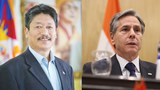 ཨ་རིའི་ཕྱི་སྲིད་དྲུང་ཆེ་དང་༧གོང་ས་༧སྐྱབས་མགོན་ཆེན་པོ་མཆོག་གི་ལྡི་ལི་སྐུ་ཚབ་དོན་གཅོད་རྣམ་གཉིས་རྒྱལ་ས་ལྡི་ལིར་མཇལ་འཕྲད་གནང་བ།