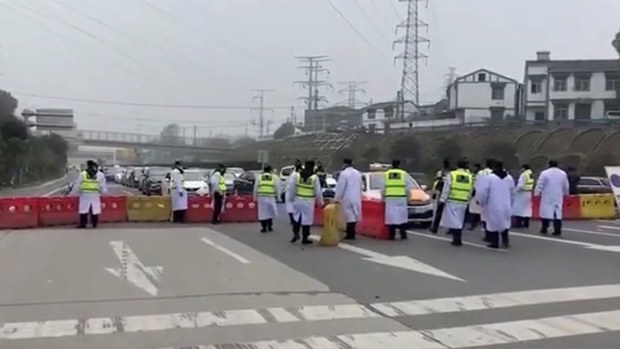 རྒྱ་ནག་ཝུའུ་ཧན་(Wuhan)་ཕྱོགས་ཀྱི་འགྲོ་འོང་བཀག་སྡོམ། ༢༠༢༠།༡།༢༣