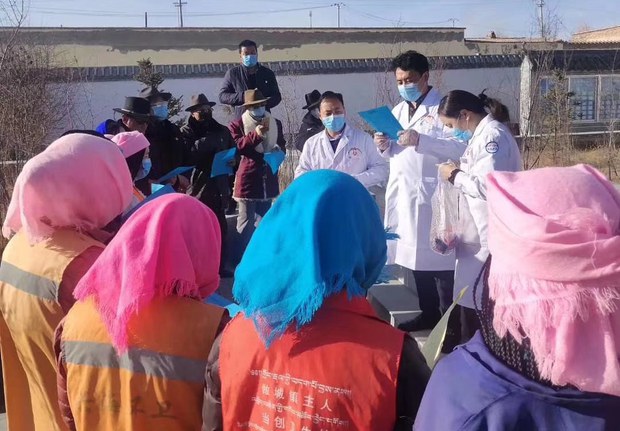 དར་མཚོ་རྫོང་དུ་ཏོག་དབྱིབས་ནད་འབུ་གསར་བ་སྔོན་འགོག ༢༠༢༠།༢།༥