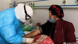 དཀར་མཛེས་རྟའུ་ཕྱོགས་སུ་ཏོག་དབྱིབས་ནད་འབུ་གསར་བའི་ནད་པར་སྨན་བཅོས་བྱེད་བཞིན་པ། ༢༠༢༠།༢