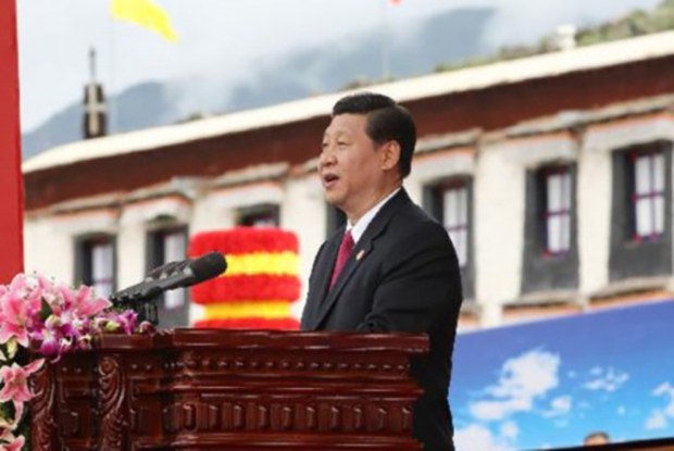 ཞིས་ཅིན་ཕེན་དེ་སྔ་བོད་ནང་ཕེབས་སྐབས། 