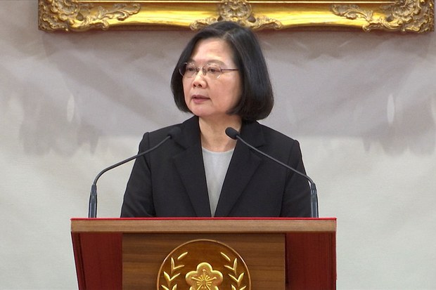 ཐེ་ཝན་གྱི་སྲིད་འཛིན་ཚེ་ཡེས་ཝིན་(Tsai Ing-wen) 2019/1/2