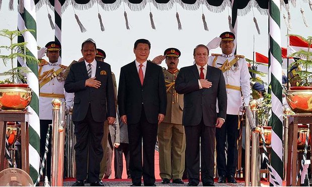རྒྱ་ནག་གི་སྲིད་འཛིན་ཞི་ཅིན་ཕིན་གྱིས་པ་ཀིས་ཐན་ལ་གཟིགས་སྐོར་སྐབས། ༢༠༡༥།༤།༢༠