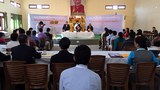 བོད་ཀྱི་ན་གཞོན་ཉམས་ཞིབ་པའི་ལྷན་ཚོགས་སྐོང་ཚོགས་གནང་སྐབས། ༢༠༡༥།༡༠།༢༡