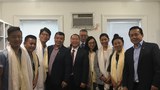 བོད་ཀྱི་ཐེབས་རྩ་ཁང་གིས་རྒྱ་གར་དང་བལ་ཡུལ་ནས་ཕེབས་པའི་བོད་རིགས་སློབ་མར་དམིགས་བསལ་ཟབ་སྦྱོང་།