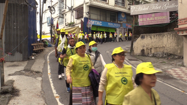 འབྲས་ལྗོངས་རྒྱལ་ས་སྒང་ཏོག་ནས་ཏེཛ་པུར་བར་བོད་དོན་གོམ་བགྲོད་ཀྱི་ལས་འགུལ་དབུ་འཛུགས་གནང་པ།