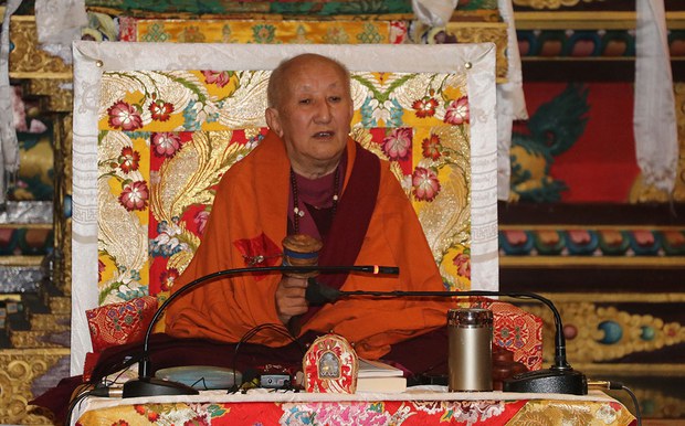 སྐྱབས་རྗེ་ནུབ་པ་རིན་པོ་ཆེ་མཆོག་ནས་སྒོམ་སྒྲུབ་ཉམས་ལེན་གྱི་ཕན་ཡོན་སྐོར་གསུངས་བ།