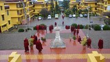 དགེ་བཤེས་མས་གསང་སྔགས་གཞུང་ལ་སློབ་གཉེར།