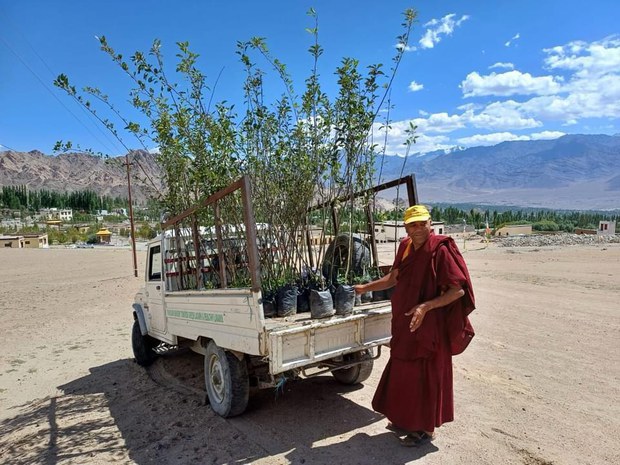 ཁོར་ཡུག་སྔོ་ལྗང་ངམ་“Go་Green”ཞེས་པའི་ལས་གཞི།