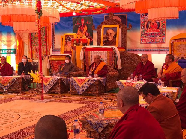 ཇོ་ནང་ཀུན་མཁྱེན་དོལ་པོ་བ་ཤེས་རབ་རྒྱལ་མཚན་དགོངས་རྫོགས་ཀྱི་མི་ལོ་༦༦༠འཁོར་བའི་འདས་མཆོད།