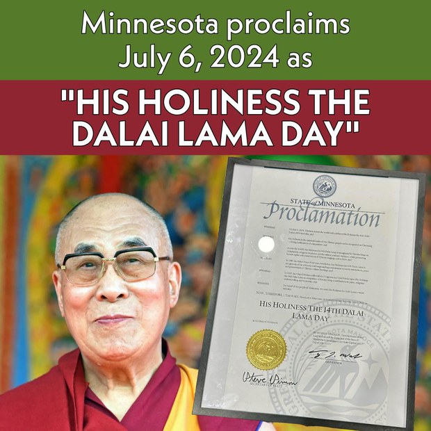 ཨ་རིའི་ Minnesota མངའ་སྡེའི་ནང་ཏྭ་ལའི་བླ་མའི་ཉིན་མོ་།