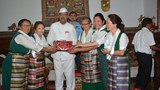 རྒྱ་གར་བྱང་ཤར་བུད་མེད་ལྷན་ཚོགས་ཀྱིས་མངའ་སྡེ་སྲིད་སྐྱོང་དང་སྤུན་གྲོགས་སྒྲིག་གནང་བའི་སྐབས།