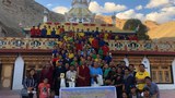 ལ་དྭགས་ཁུལ་གཞོན་སྐྱེས་ཚོའི་དབྱར་ཀའི་འདུ་འཛོམས་སར་ནང་ཆོས་ངོ་སྤྲོད་ཐེངས་གཉིས་པ་གནང་ཡོད་པ།