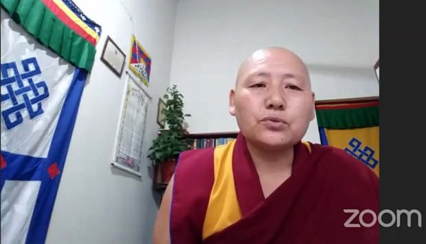དགེ་བཤེས་མ་བསྟན་འཛིན་ཀུན་གསལ།
