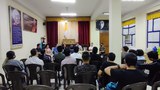 བོད་མི་ཚོང་ལས་བདེ་ཚོགས་ཀྱི་ངོ་སྤྲོད་དང་མ་འོངས་ལས་འཆར་སྐོར་གྲོས་བསྡུར་གནང་ཡོད་པ།