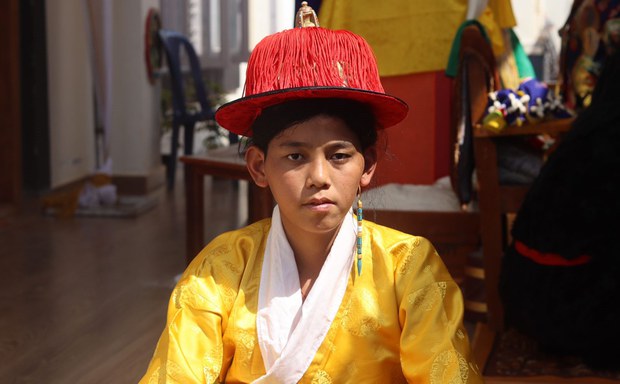བོད་ཀྱི་ལྷ་གཞུང་ངམ་ཨ་ཅེ་ལྷ་མོ།