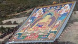 ལྷ་སར་ཞོ་སྟོན་དུས་ཆེན་འགོ་བཙུགས་བྱས་པ།