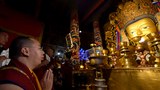 རྒྱལ་མཚན་ནོར་བུའི་ལྷ་ས་དང་ཆབ་མདོའི་གཟིགས་སྐོར་མཇུག་སྒྲིལ་འདུག