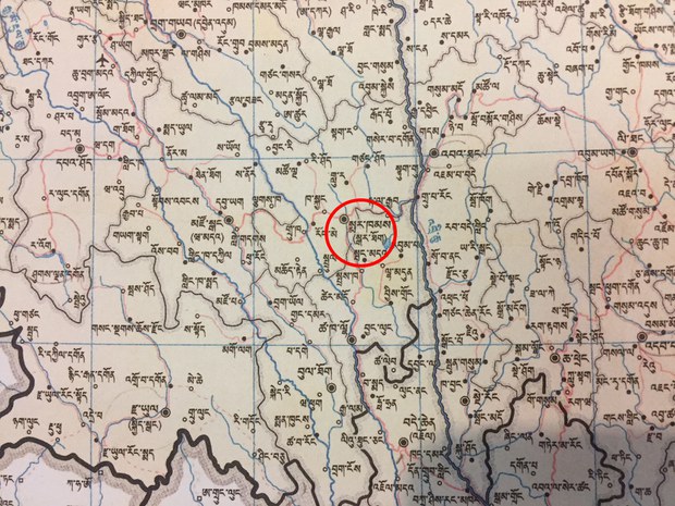 བོད་ལྗོངས་སྨར་ཁམས་རྫོང་དུ་ས་ཡོམ་རྒྱབ་ཡོད་པ།