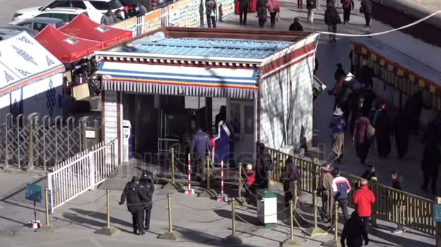 བོད་ཀྱི་རྒྱལ་ས་ལྷ་སའི་ཁུལ་དུ་ཉེན་རྟོག་མི་སྣ་འཕར་མ་འགྲེམས་འཇོག་བྱས་པ།