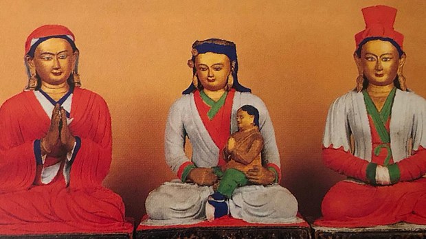 ཆོས་རྒྱལ་སྲོང་བཙན་སྒམ་པོ་དང་བཙུན་མོ་ལྔ།