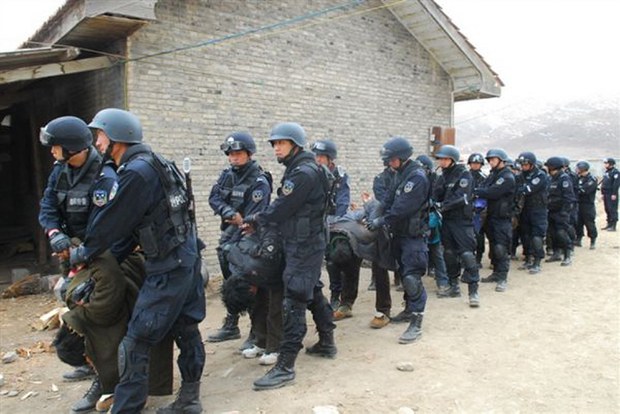 རྒྱ་ནག་གཞུང་གིས་བོད་ལ་བཙན་འཛུལ་གྱི་དཔུང་ཤུགས་བྱ་རིམ།