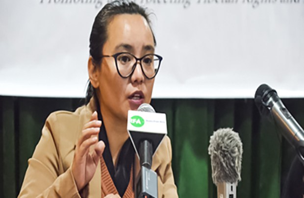 རྒྱ་གཞུང་གིས་བུད་མེད་ཆབ་སྲིད་བཙོན་ཚོའི་ཐོག་སྡུག་སྦྱོང་ཚད་མེད་གཏོང་བ།