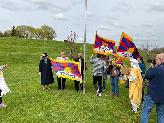 དབྱིན་ཡུལ་གྱི་མིལ་ཊན་ཀིན་གྲོང་སྡེའི་ནང་བོད་ཀྱི་རྒྱལ་དར་སྒྲེང་འཛུགས།