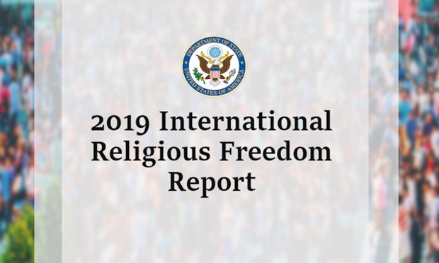 ༢༠༡༩ལོའི་རྒྱལ་སྤྱིའི་ཆོས་དད་རང་དབང་གི་སྙན་ཐོ། ༢༠༡༩ལོའི་རྒྱལ་སྤྱིའི་ཆོས་དད་རང་དབང་གི་སྙན་ཐོ།
