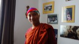 འབར་མའི་དགེ་སློང་ཞིག་ནས་བོད་དོན་རྒྱབ་སྐྱོར།