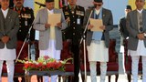 བལ་ཡུལ་གྱི་སྲིད་བློན་གསར་པས་དམ་འབུལ་གནང་བཞིན་པ། ༢༠༡༤།༠༢།༡༠