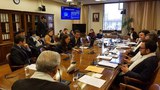 ཅི་ལི་ཡུལ་གྱི་གྲོས་ཚོགས་ཕྱི་འབྲེལ་ལས་དོན་ཚོགས་ཆུང་ནང་བོད་དོན་སྙན་གསེང༌།