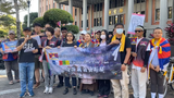ཐའེ་ཝན་དུ་བོད་རང་དབང་ཆེད་རྐང་འཁོར་བསྐོར་བསྐྱོད་ཀྱི་ལས་འགུལ་འགྲོ་བཞིན་པ།