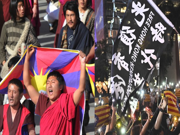 ཧོང་ཀོང་དང་བོད་ཀྱི་གནས་སྟངས་གཉིས་མཚུངས་བསྡུར།