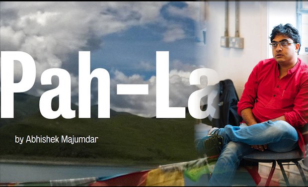 བོད་ཀྱི་གཏམ་བརྗོད་པ་ལཌ་ཞེས་པ་དབྱིན་ཡུལ་གྱི་རྒྱལ་ས་ལནྜོན་དུ་སྟོན་བཞིན་པ།