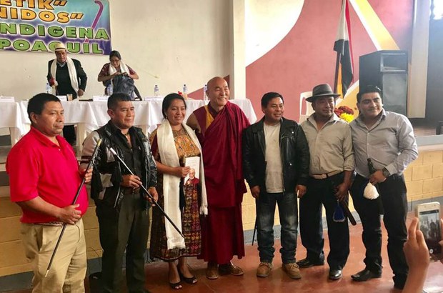 དབུས་ཨ་མི་རི་ཀའི་ཡུལ་གྲུ་བཞིའི་ནང་བོད་དོན་ངོ་སྤྲོད།