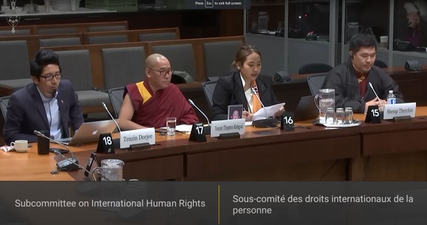 གཟིག་རྒྱབ་རིན་པོ་ཆེ་མཆོག་གིས་ཁེ་ན་ཌ་དང་དབྱིན་ཡུལ་གྱི་གྲོས་ཚོགས་ནང་པཎ་ཆེན་རིན་པོ་ཆེ་མཆོག་གི་སྐོར་ཞུ་གཏུགས་གནང་ཡོད་པ།